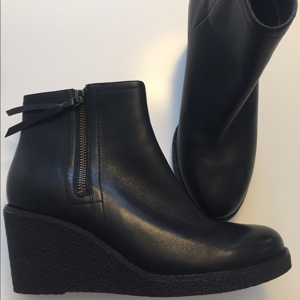 Cole Haan wedge bootie (waterproof).